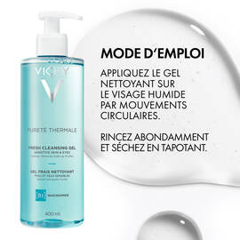 how to use purete thermale cleanser 400ml