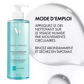how to use purete thermale cleanser 400ml