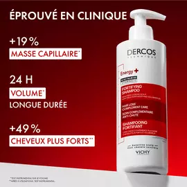 DERCOS SHAMPOOING FORTIFIANT ENERGY+