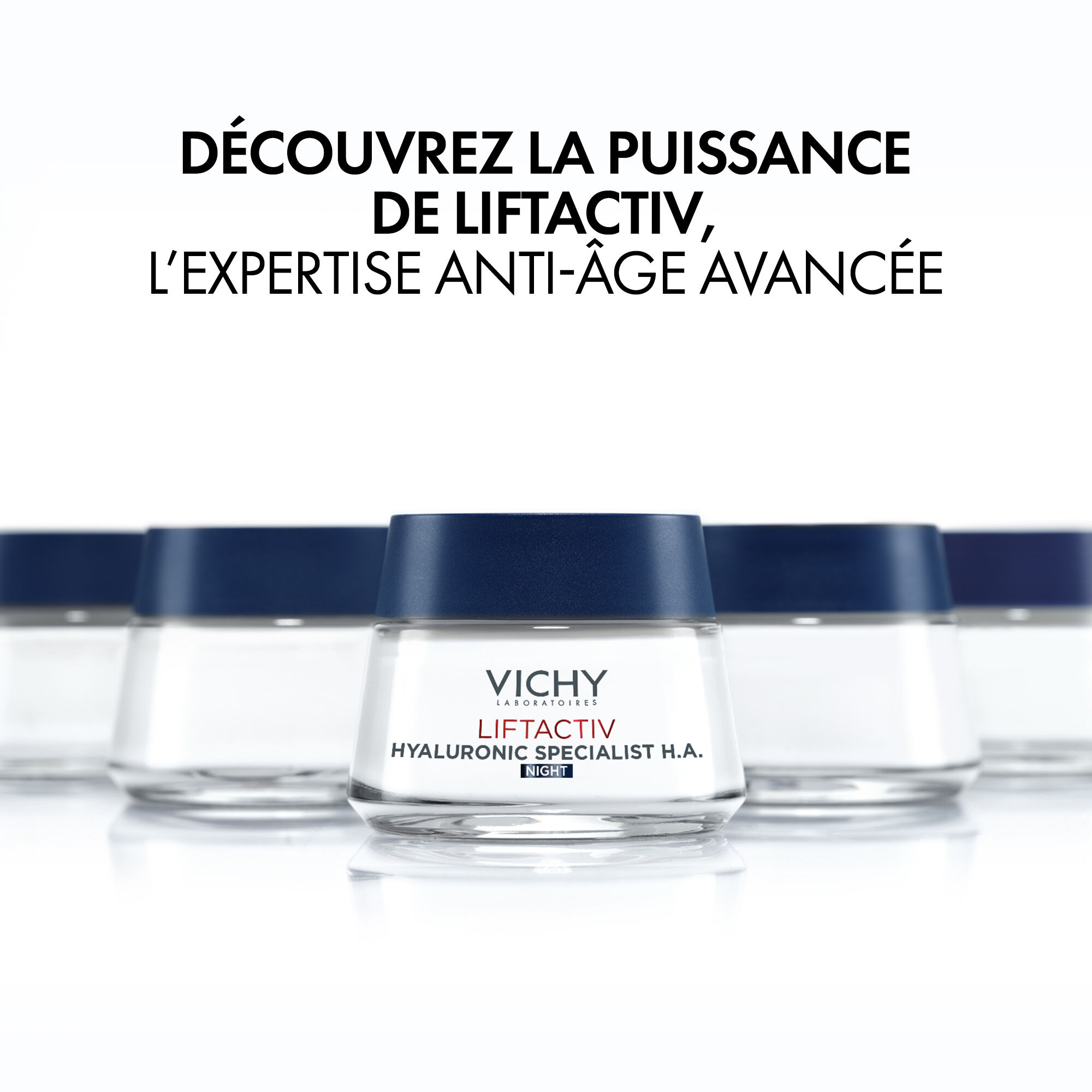 Liftactiv Hyaluronic Specialist H.A. Anti-rides Creme hydratante de nuit
