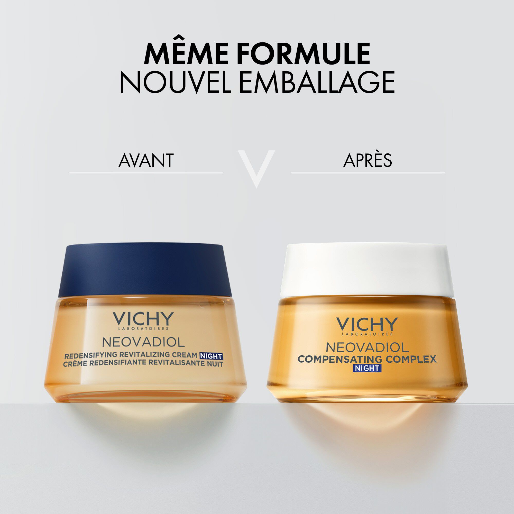 Neovadiol Complexe Compensatoire Creme Nuit Redensifiante Revitalisante