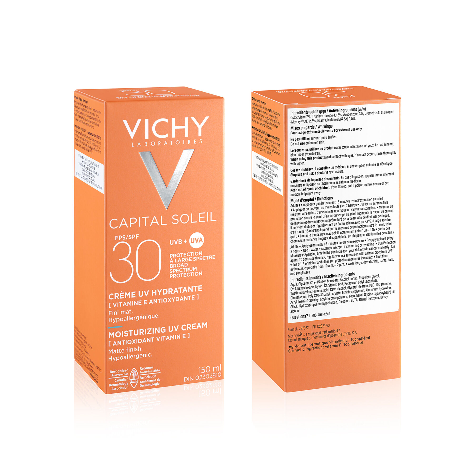 CAPITAL SOLEIL CREME UV HYDRATANTE FPS 30