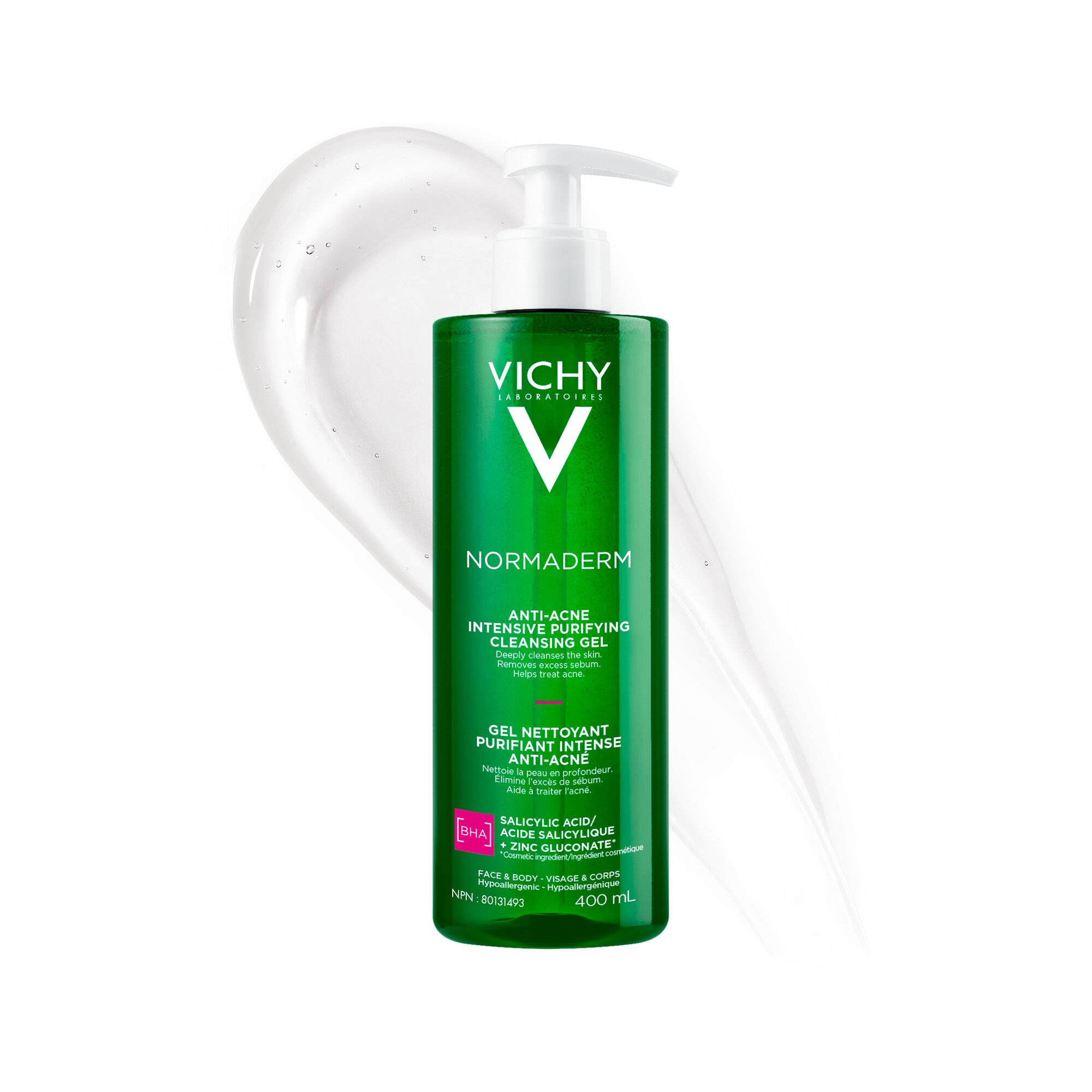 NORMADERM GEL NETTOYANT PURIFIANT INTENSIF ANTI-ACNE