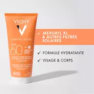 CAPITAL SOLEIL LOTION UV EFFET PEAU NUE FPS 60