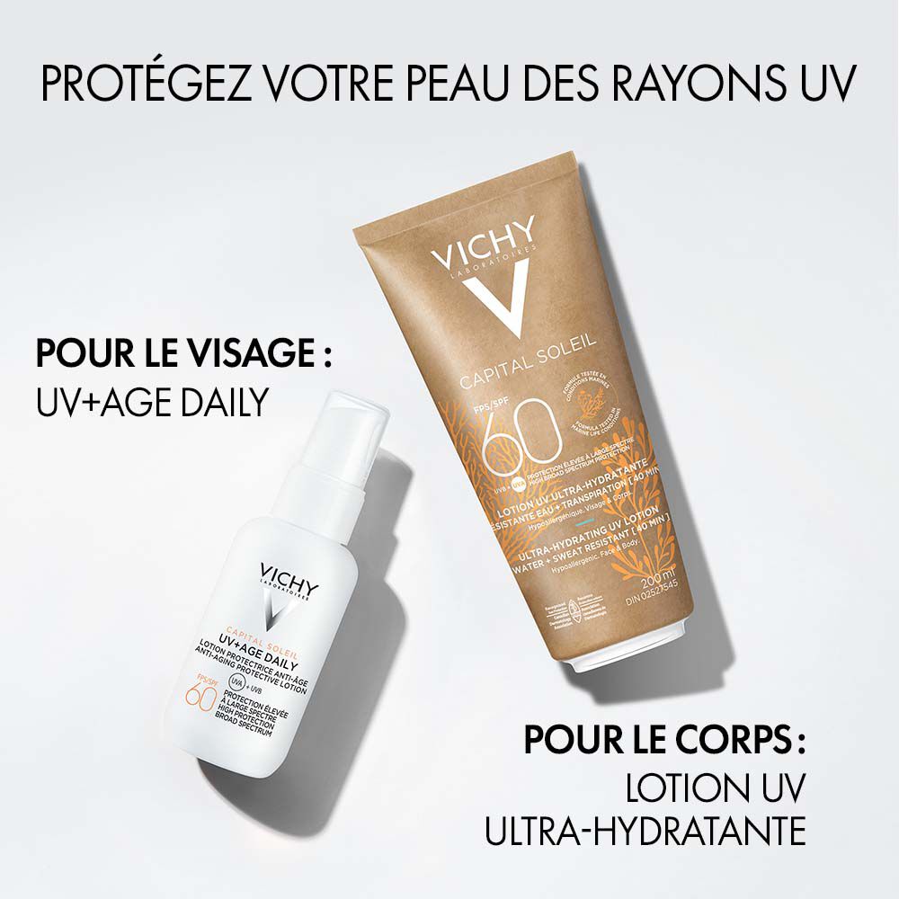 CAPITAL SOLEIL LOTION UV ULTRA-HYDRATANTE FPS 60