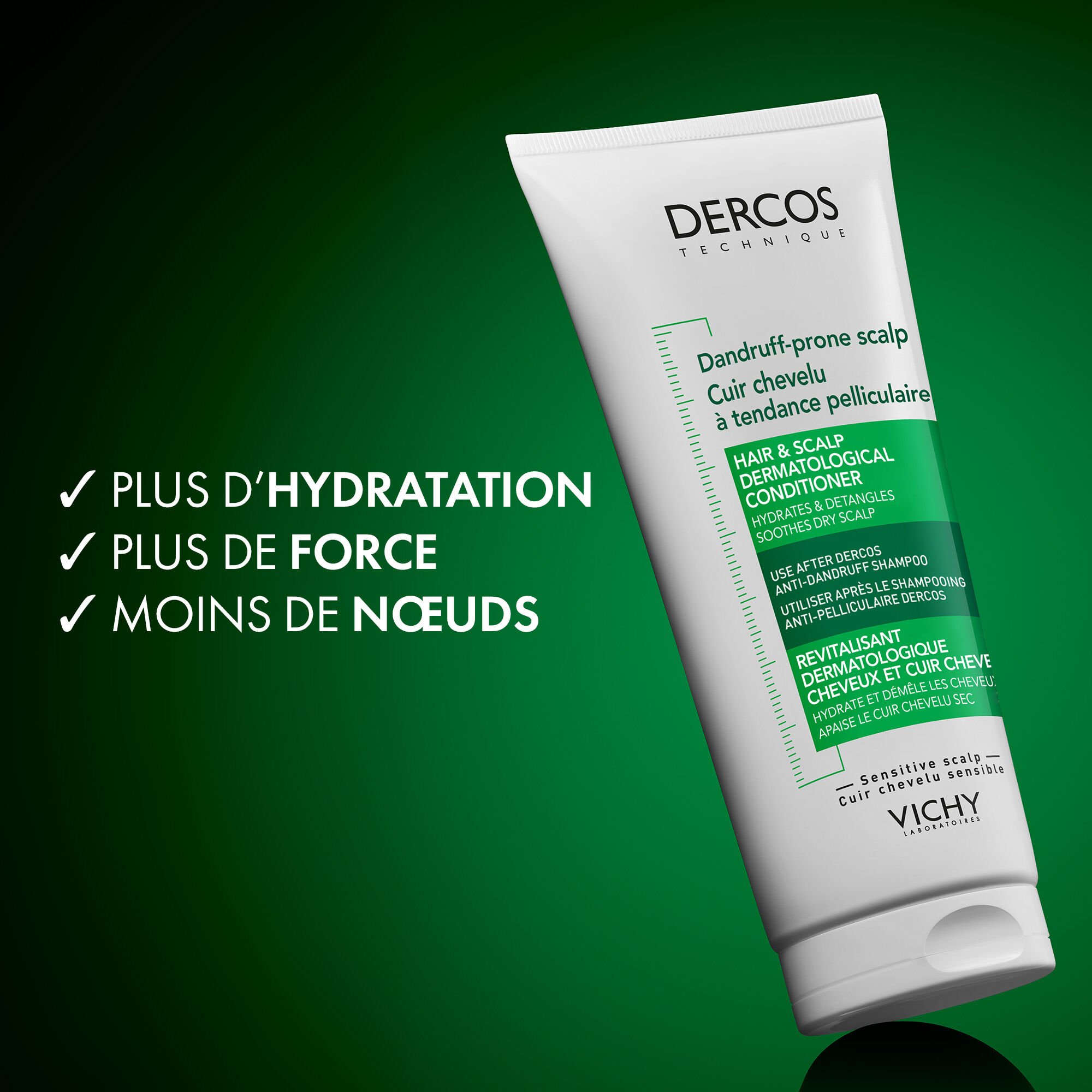 Dercos revitalisant cuir chevelu a tendance pelliculaire