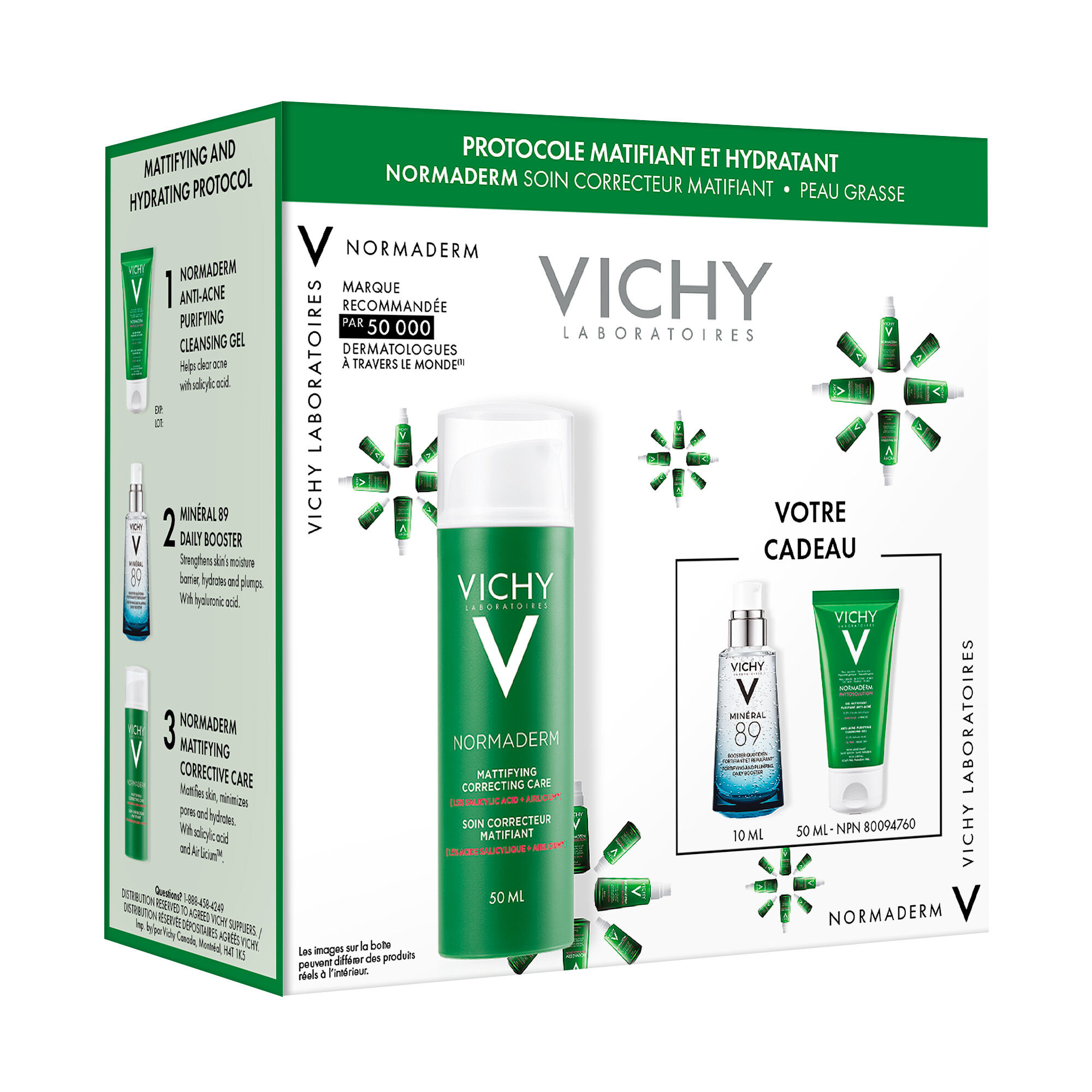 NORMADERM SOIN CORRECTEUR MATIFIANT COFFRET
