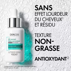 benefits Dercos oil correct scalp serum