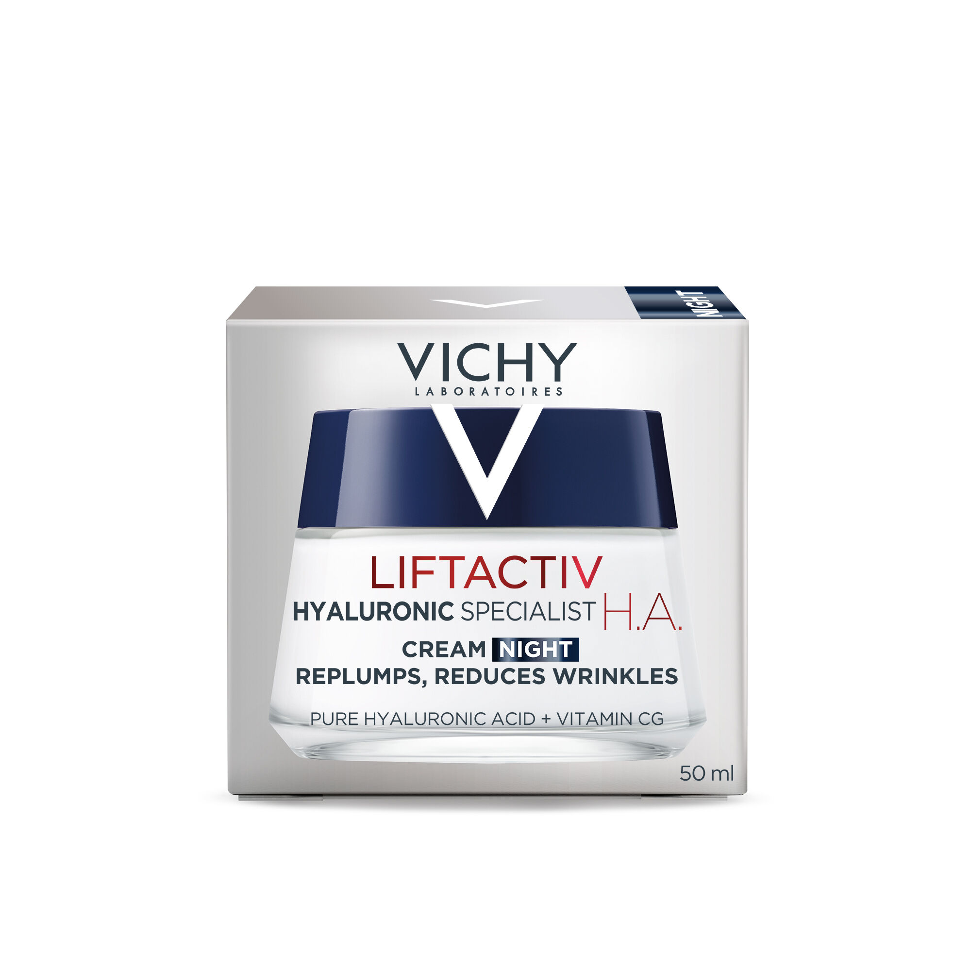 Liftactiv Hyaluronic Specialist H.A. Anti-rides Creme hydratante de nuit