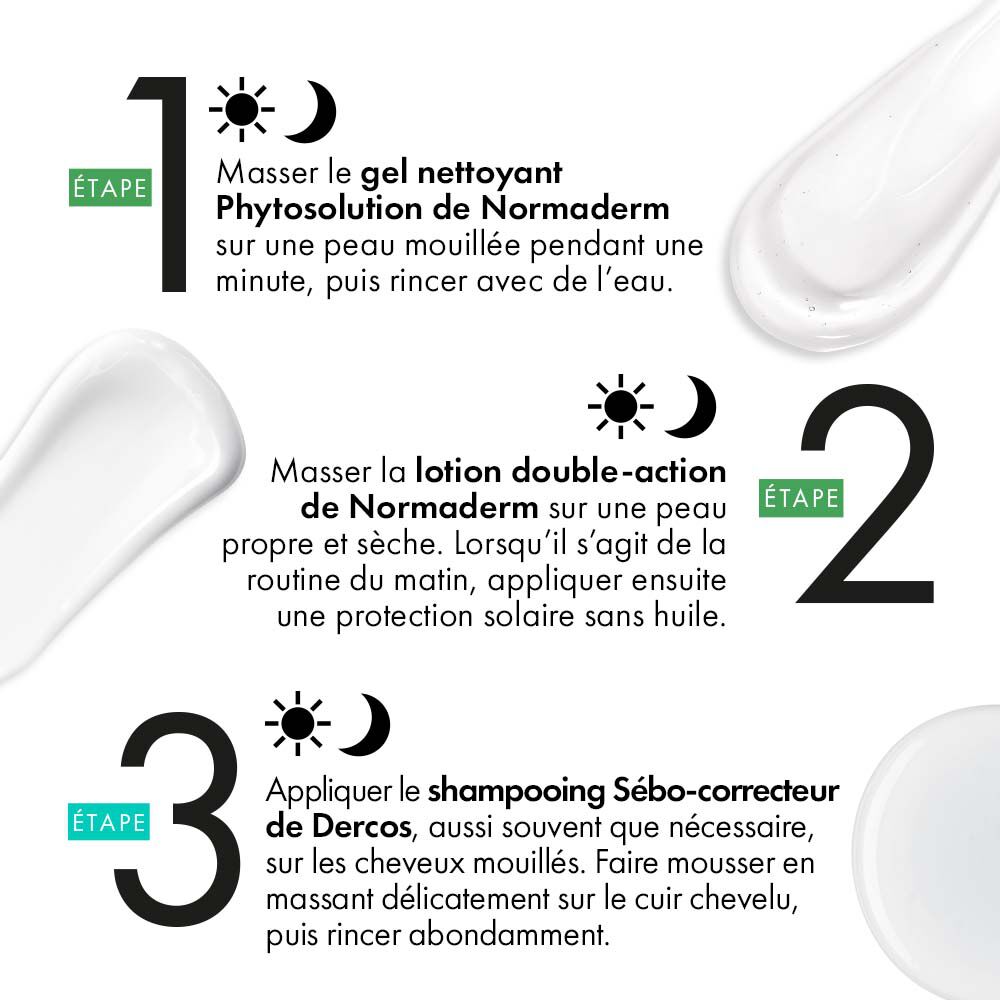 routine pour peau et cuir chevelu gras