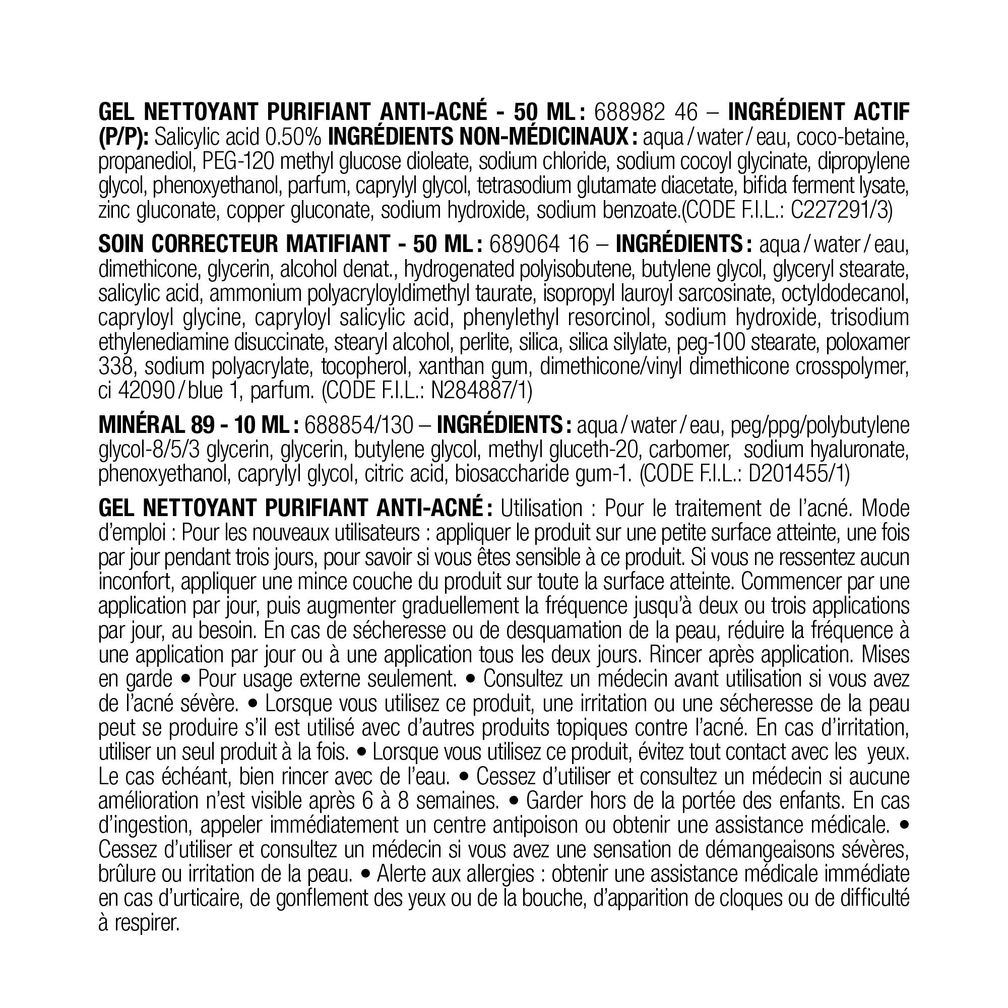 NORMADERM SOIN CORRECTEUR MATIFIANT COFFRET