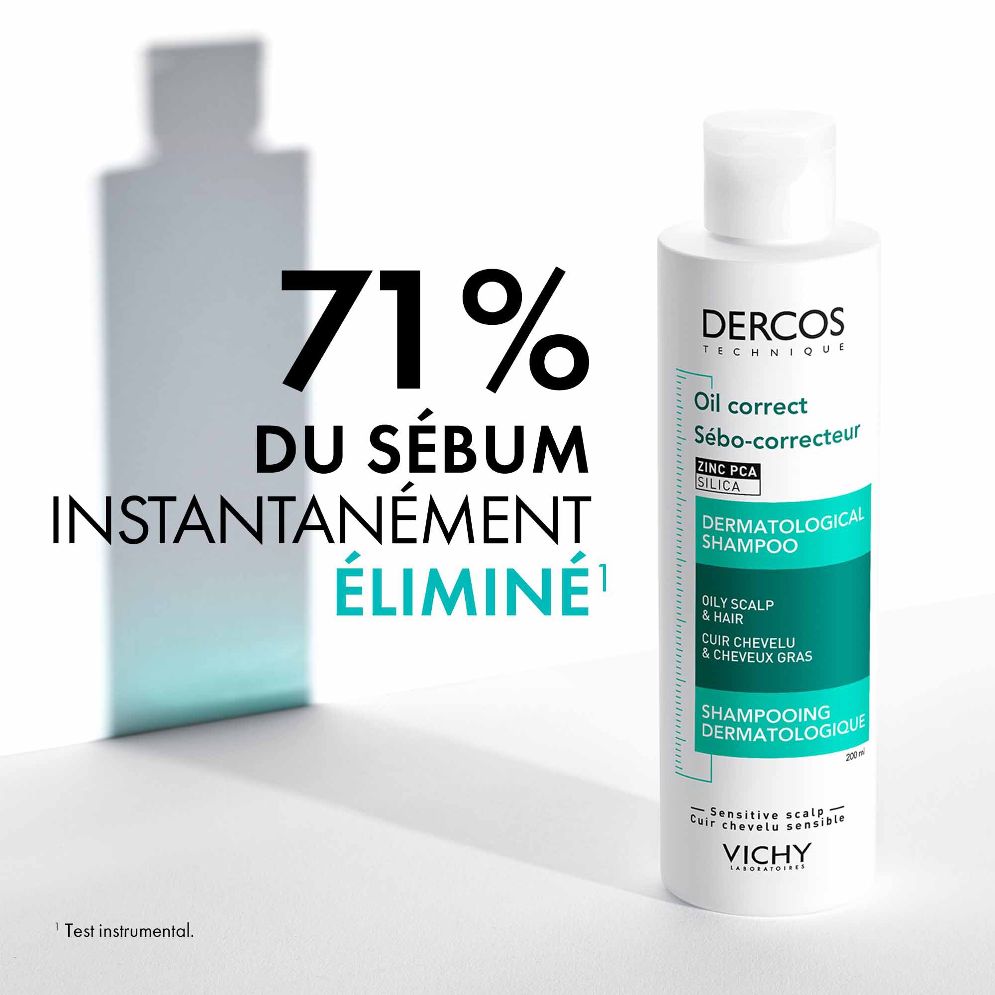 DERCOS SHAMPOOING SEBO-CORRECTEUR
