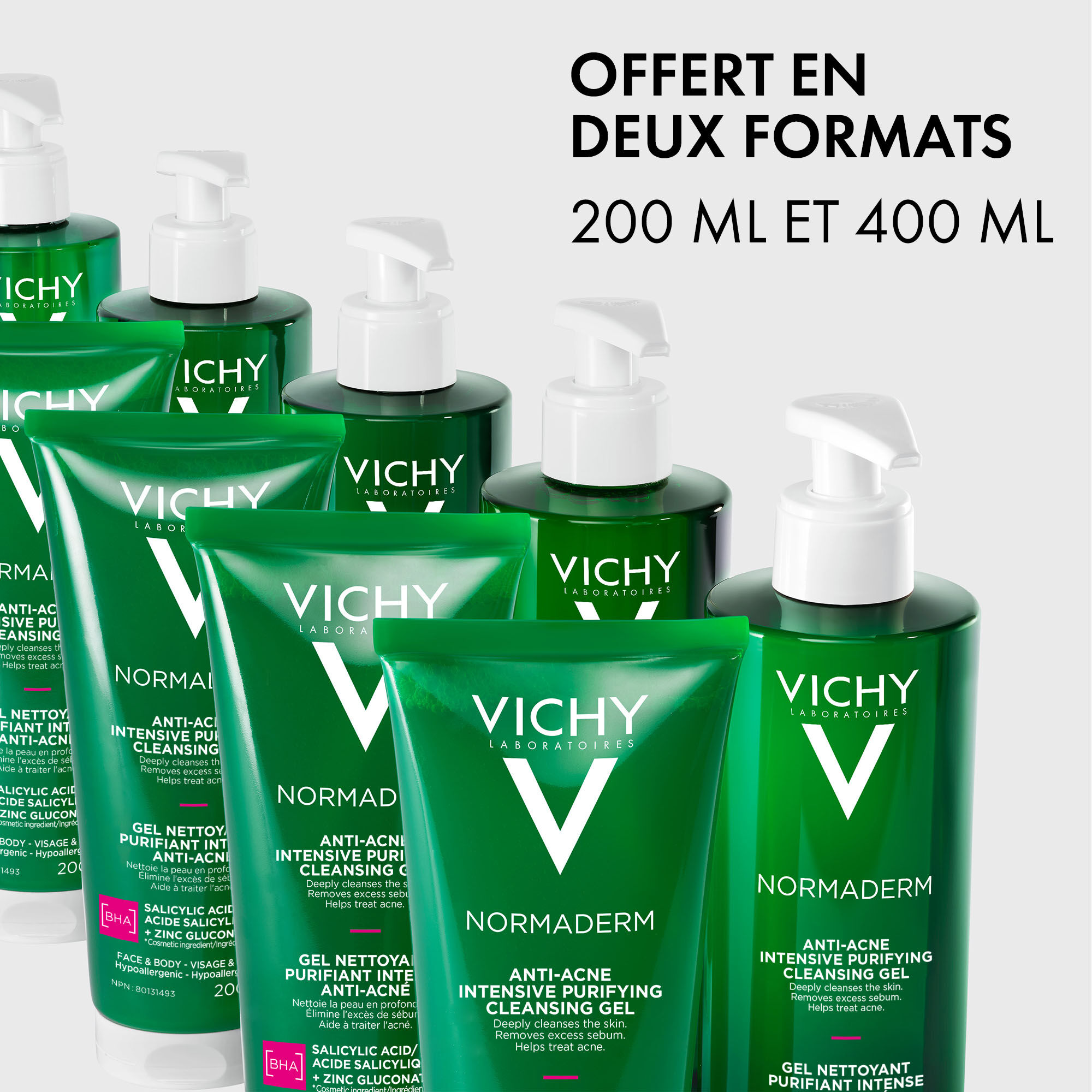 NORMADERM GEL NETTOYANT PURIFIANT INTENSIF ANTI-ACNE