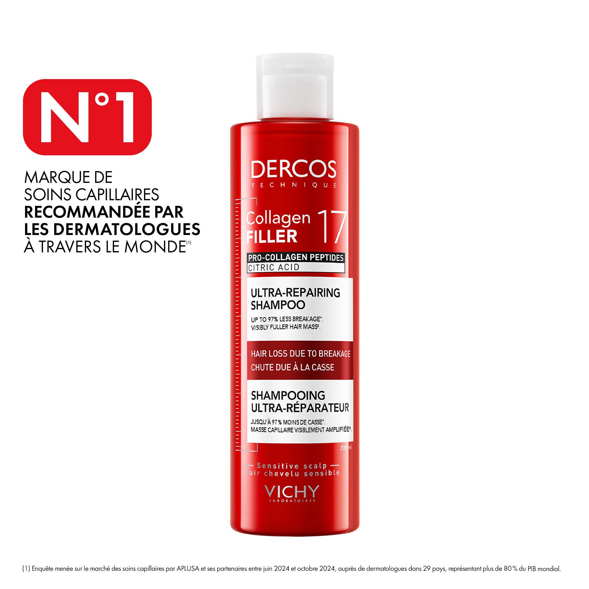 Dercos Shampooing Collagen 17 Filler