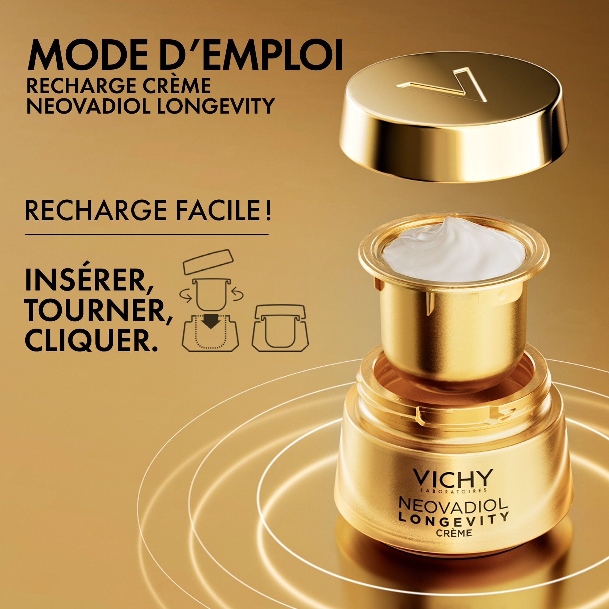 Eco-Recharge Creme Revolumisante Neovadiol Longevity