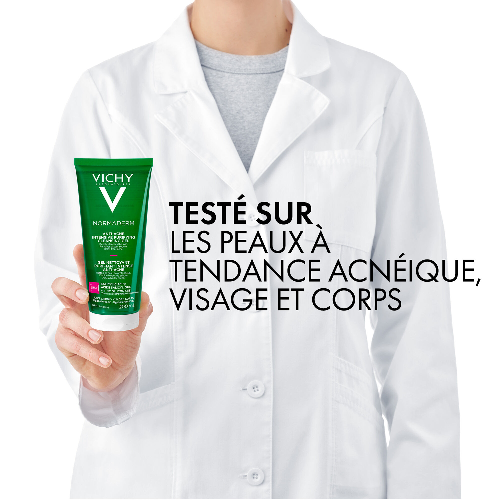 NORMADERM GEL NETTOYANT PURIFIANT INTENSIF ANTI-ACNE