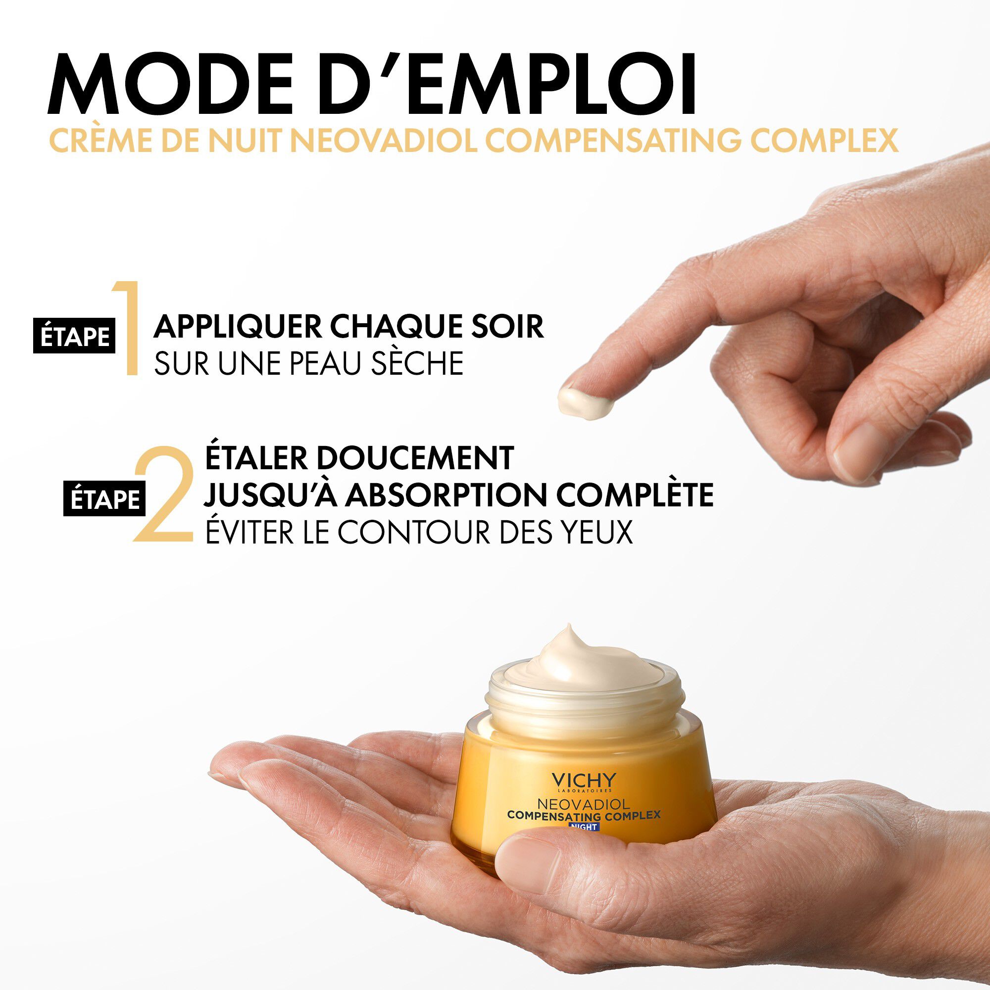 Neovadiol Complexe Compensatoire Creme Nuit Redensifiante Revitalisante