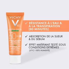 Lotion UV toucher sec anti-brillance FPS 60 Capital Soleil