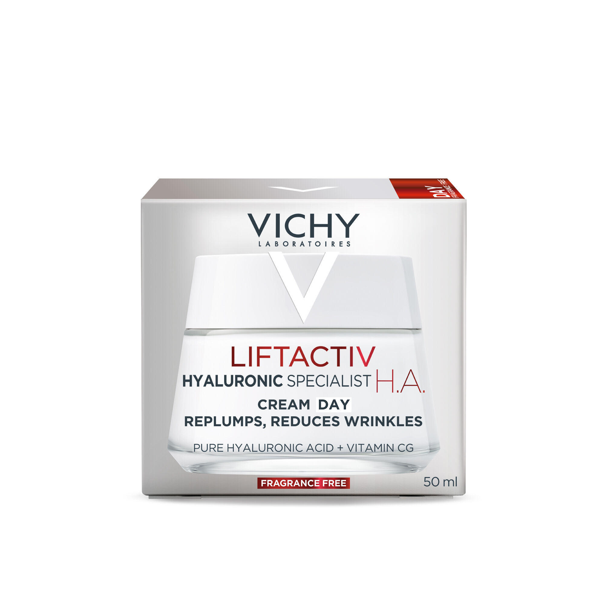 Liftactiv Hyaluronic Specialist H.A. Anti-rides Creme hydratante de jour sans parfum