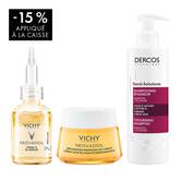 routine vichy pour peau et cheveux post-menopause
