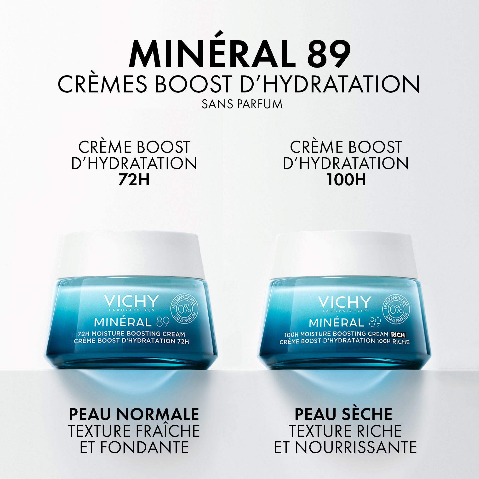 Mineral 89 Creme Boost D'hydratation 100H Riche Sans Parfum
