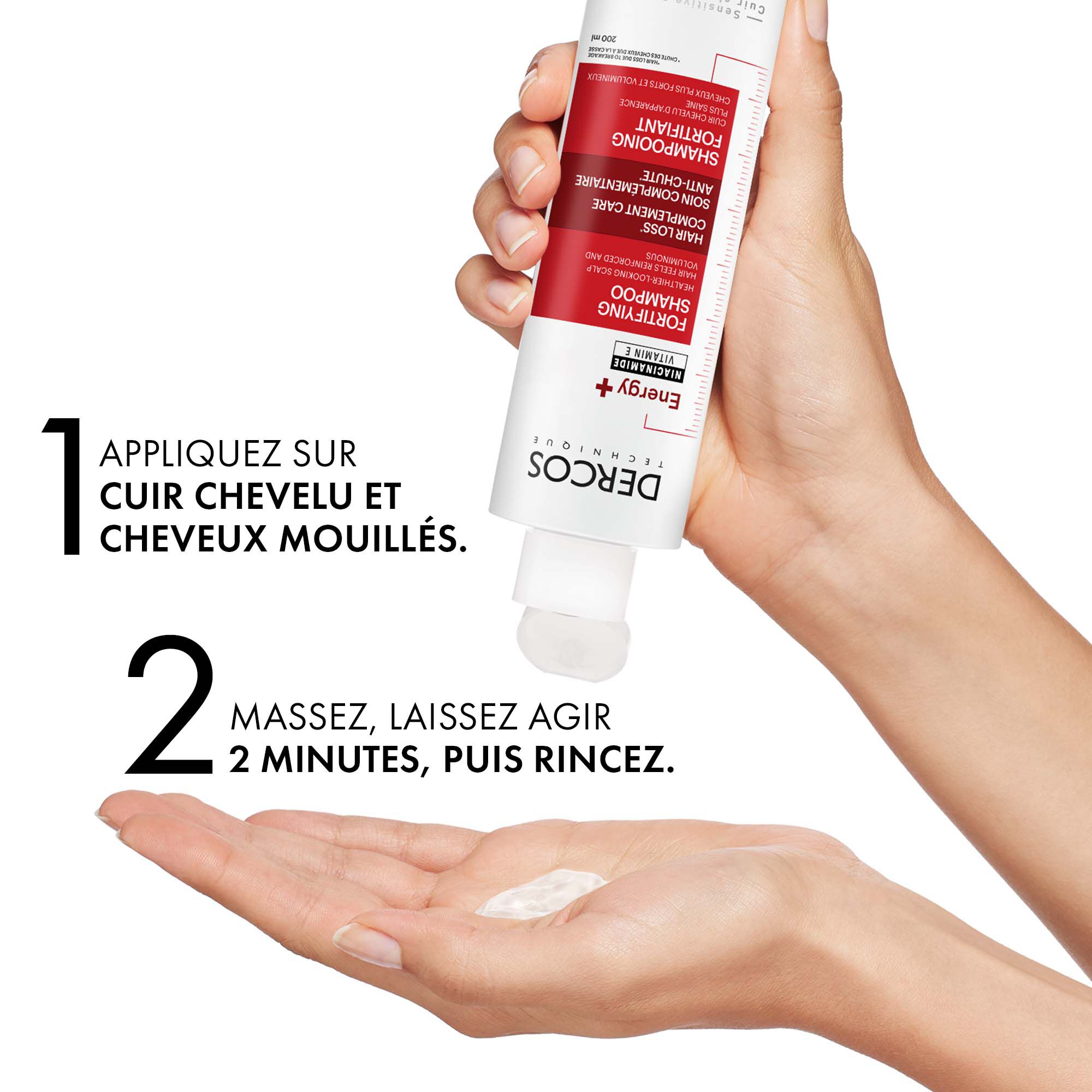 DERCOS SHAMPOOING FORTIFIANT ENERGY+