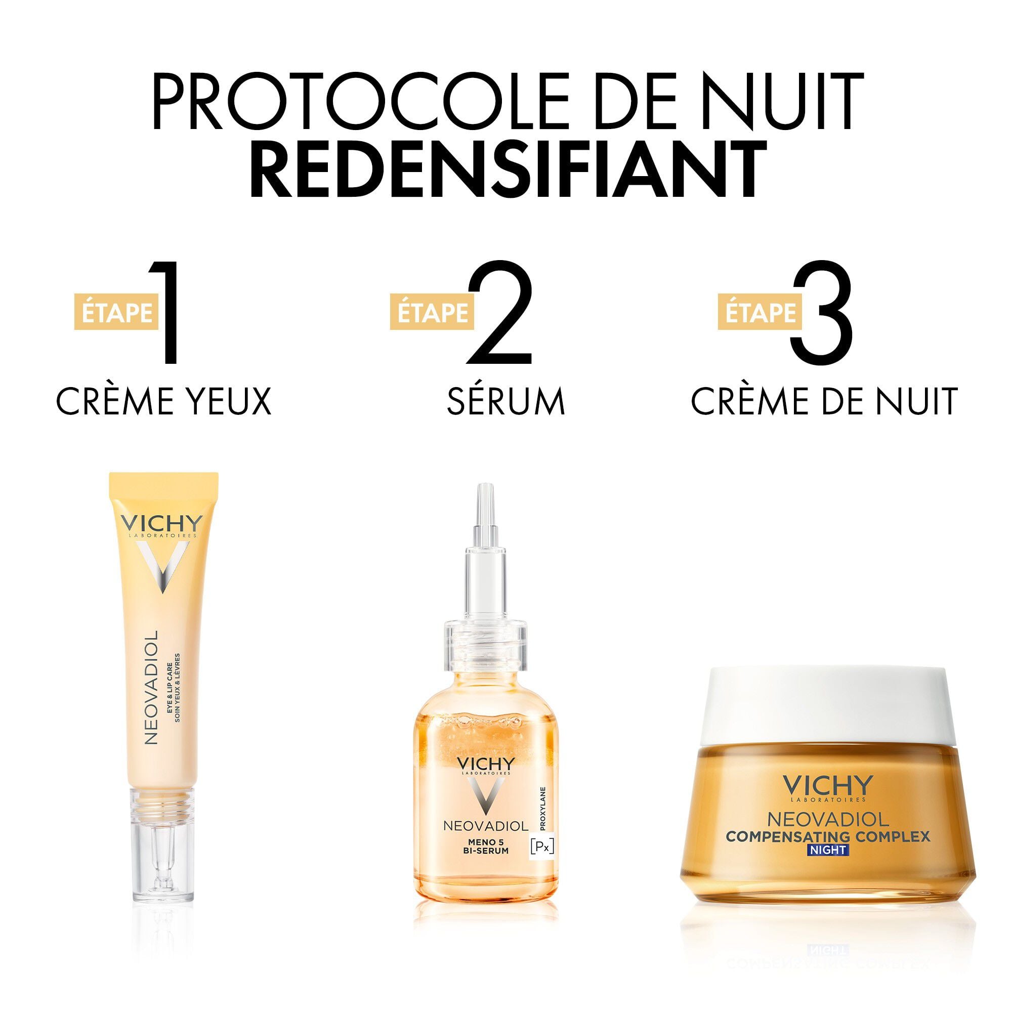Neovadiol Complexe Compensatoire Creme Nuit Redensifiante Revitalisante