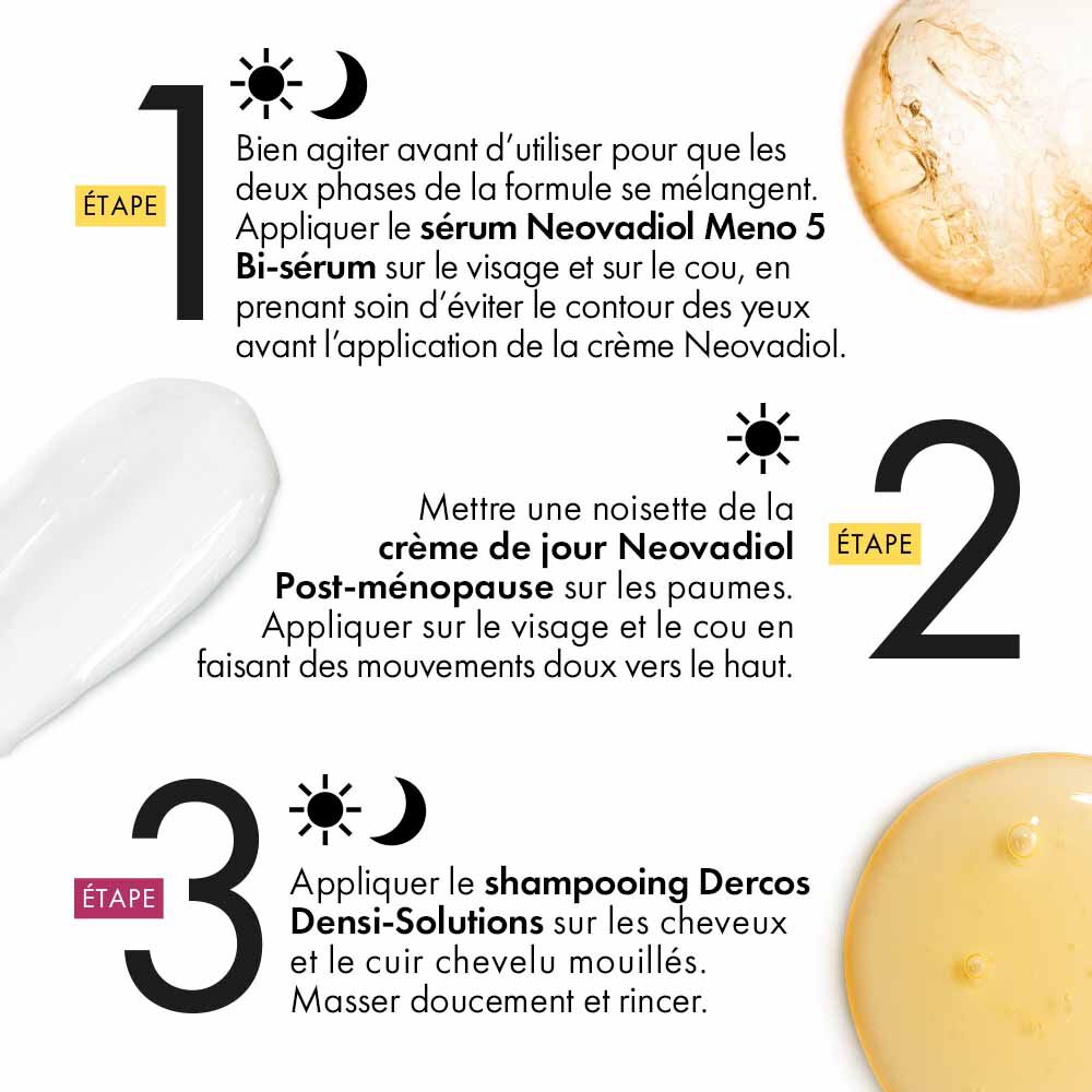 routine vichy pour peau et cheveux post-menopause