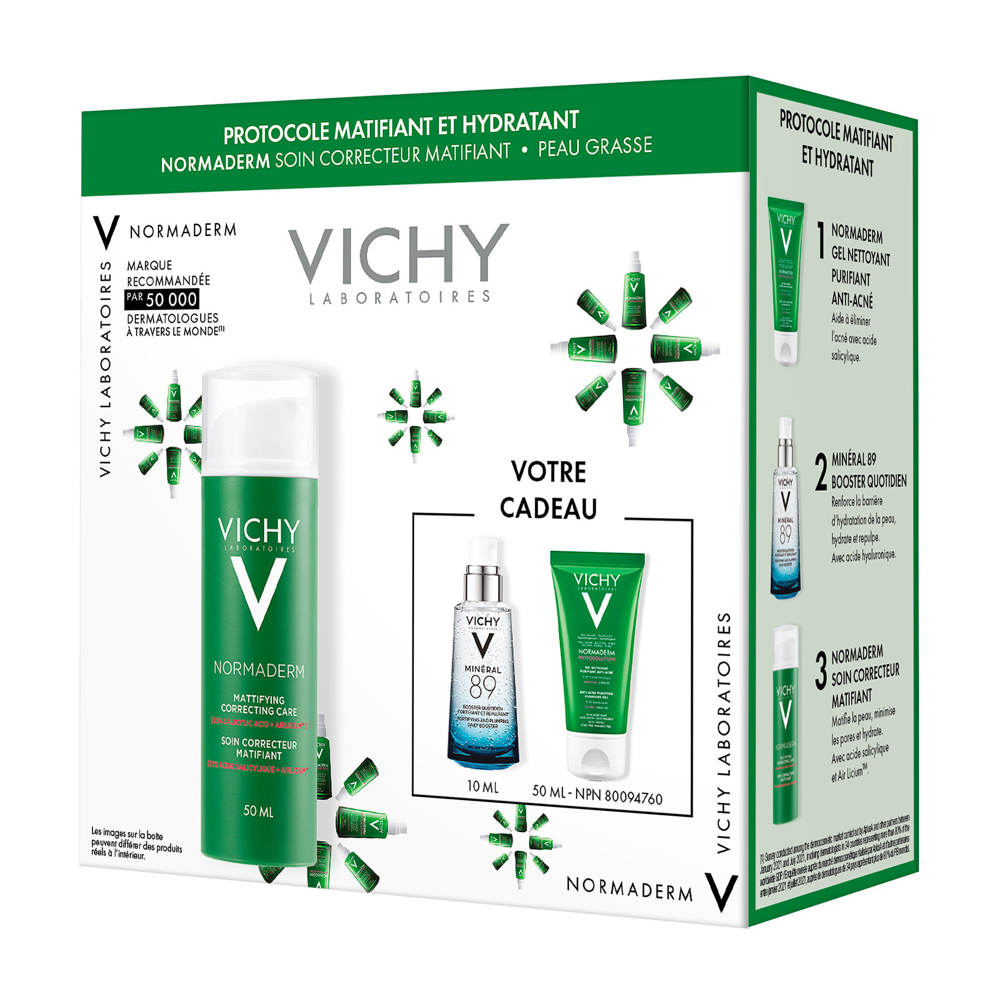 NORMADERM SOIN CORRECTEUR MATIFIANT COFFRET