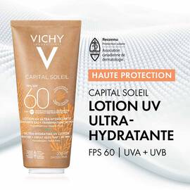 CAPITAL SOLEIL LOTION UV ULTRA-HYDRATANTE FPS 60