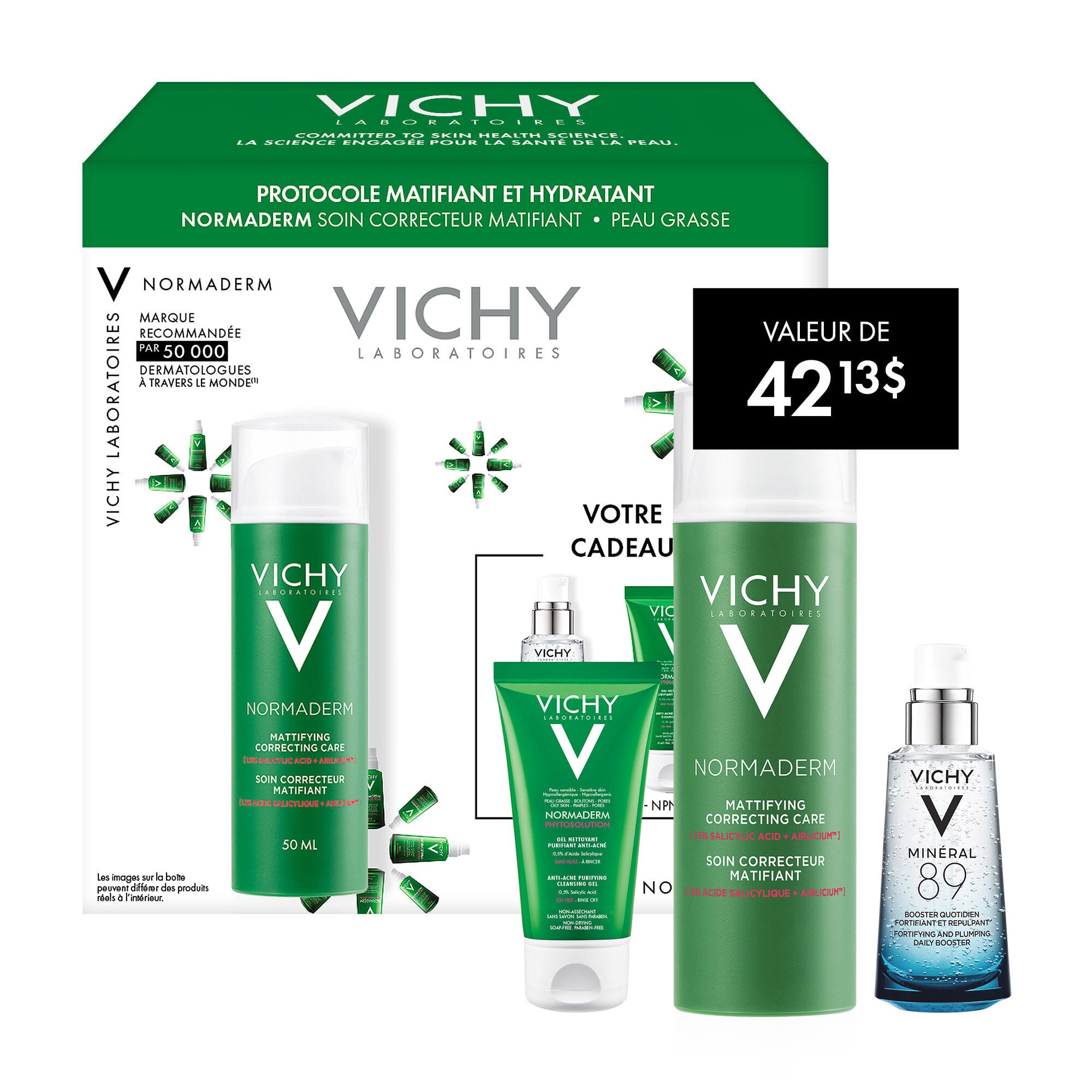 NORMADERM SOIN CORRECTEUR MATIFIANT COFFRET