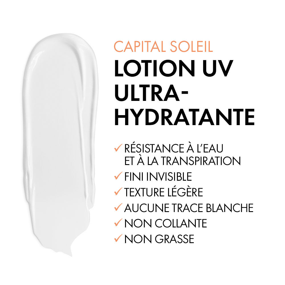 CAPITAL SOLEIL LOTION UV ULTRA-HYDRATANTE FPS 60