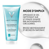 how to use purete thermale cleanser 200ml