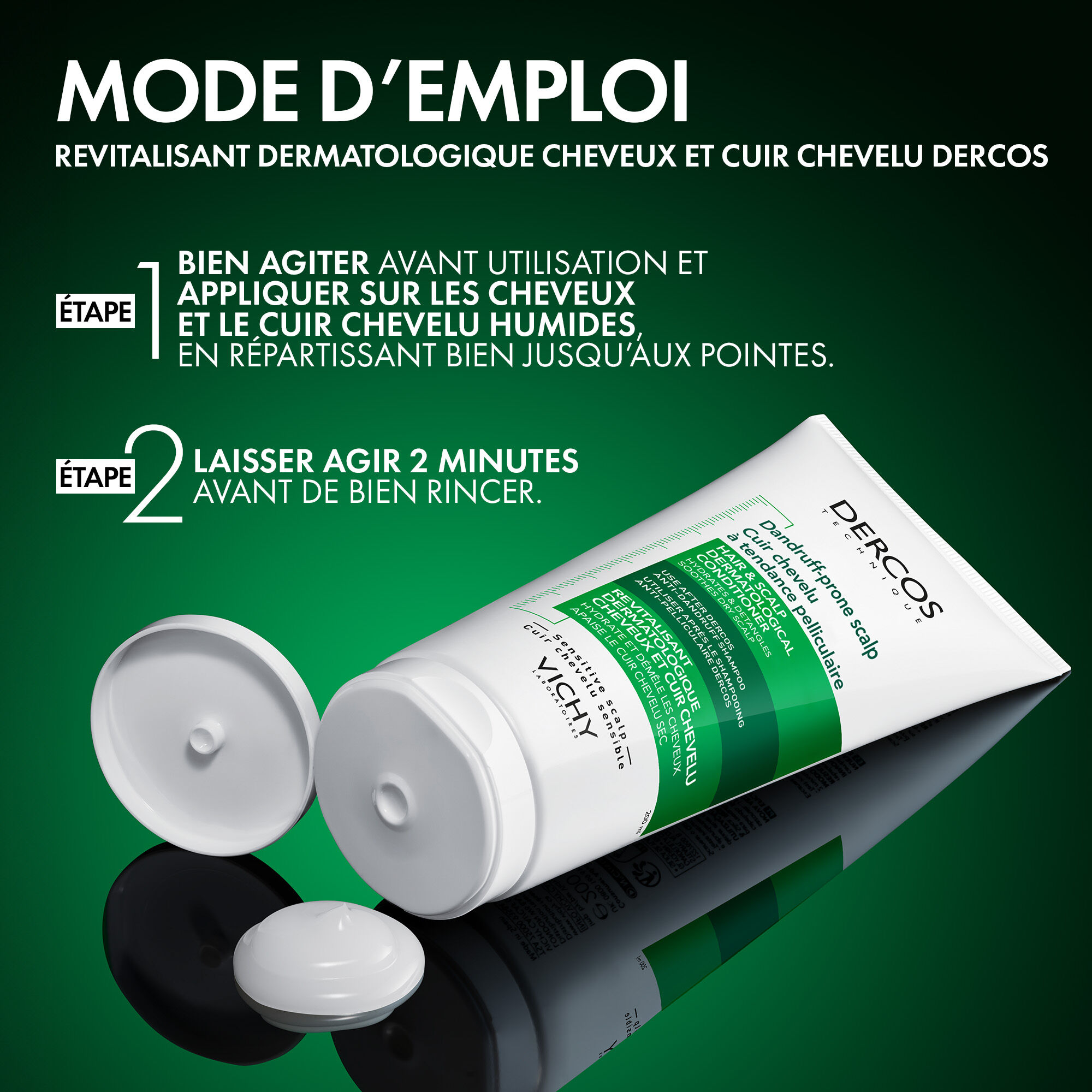 Dercos revitalisant cuir chevelu a tendance pelliculaire