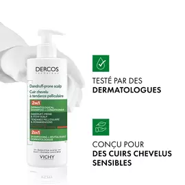 Dercos 2-en-1 Shampooing + Revitalisant