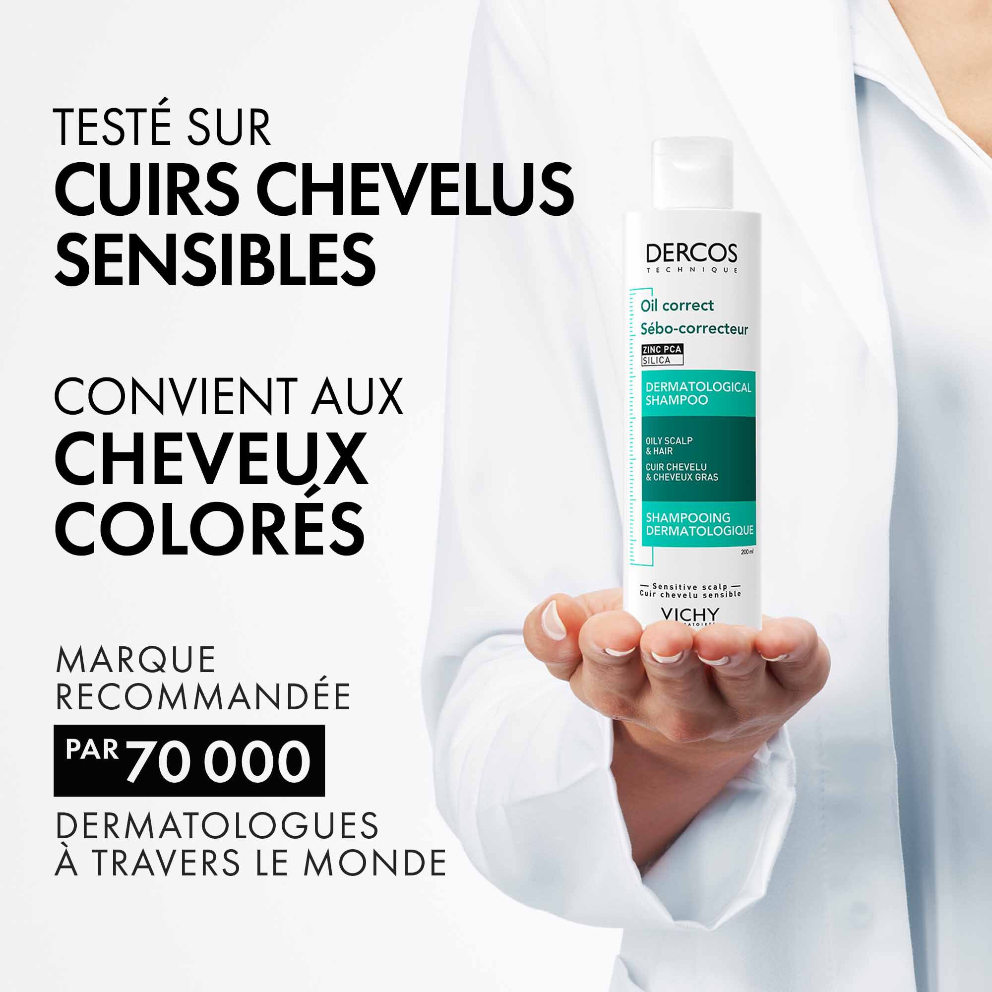 DERCOS SHAMPOOING SEBO-CORRECTEUR