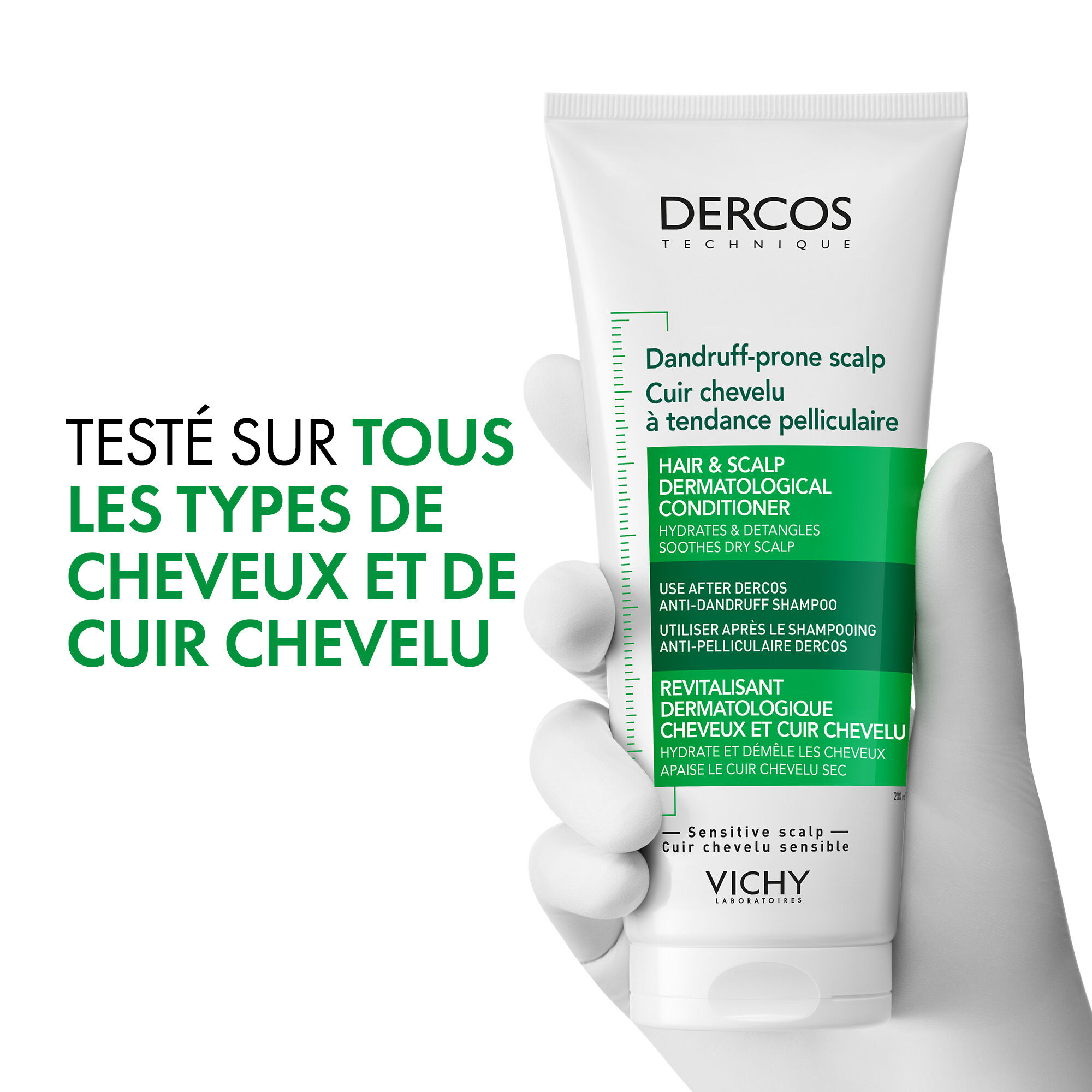 Dercos revitalisant cuir chevelu a tendance pelliculaire