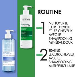 DERCOS SHAMPOOING ANTIPELLICULAIRE CHEVEUX NORMAUX A GRAS