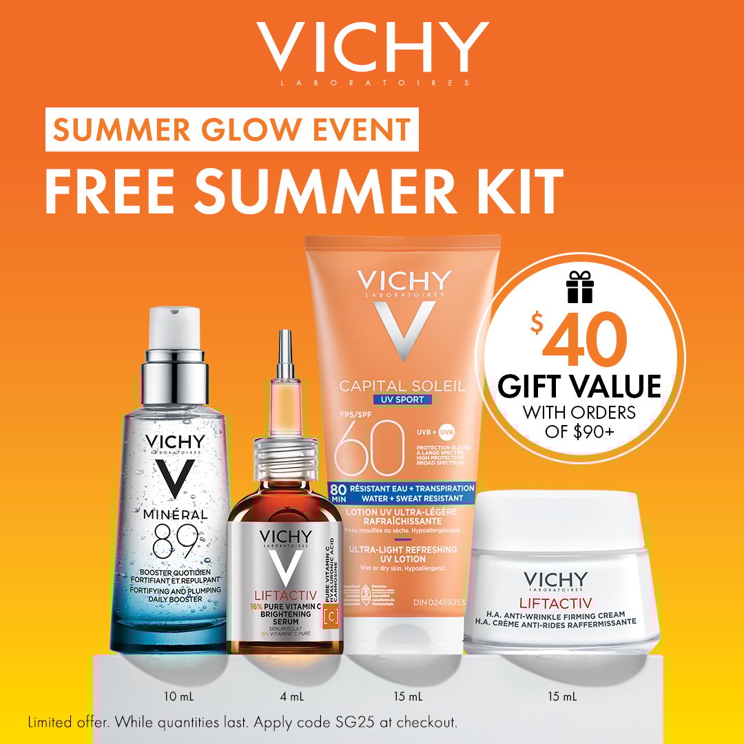 FREE SUMMER KIT WITH ORDERS OF $90+
