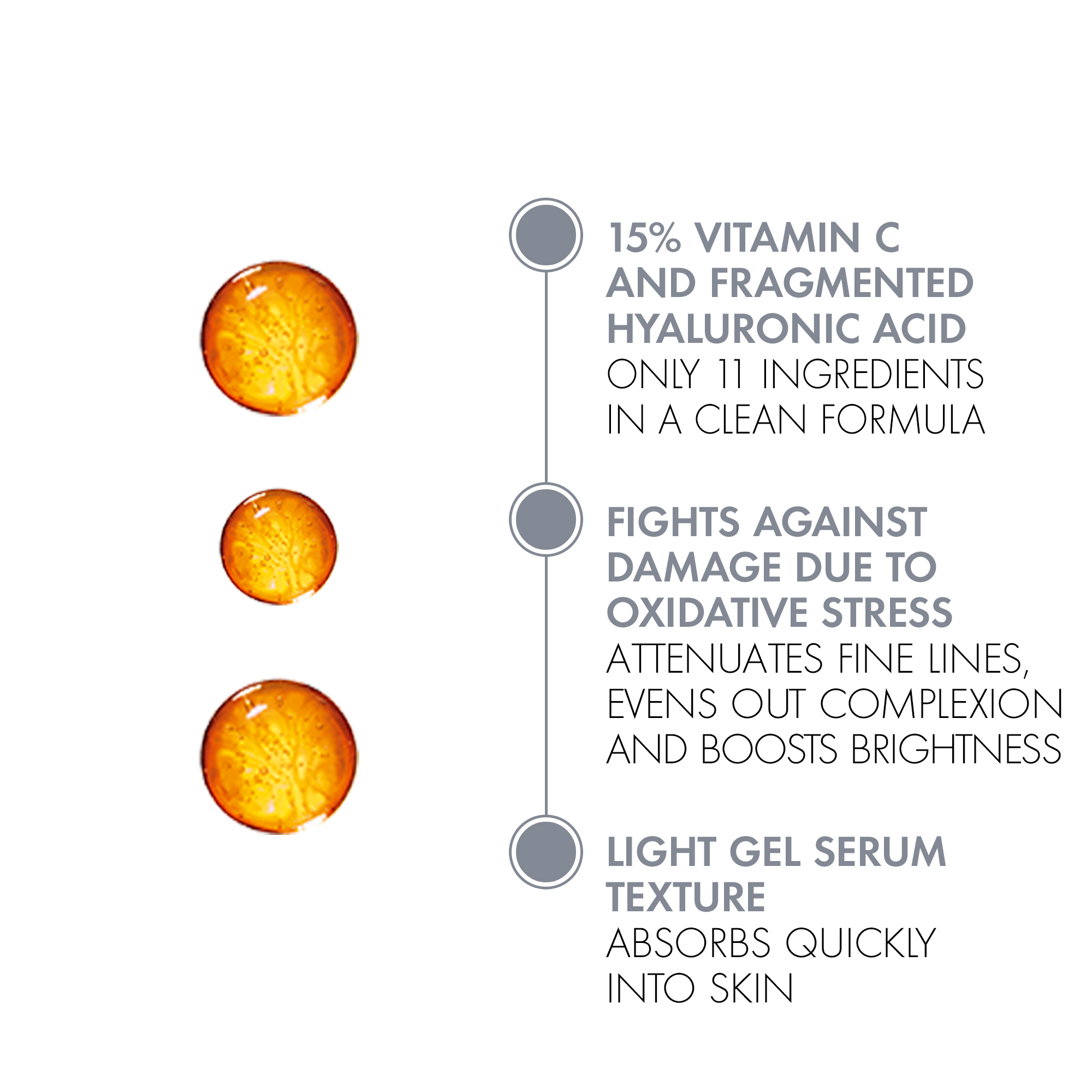 15 Vitamin C Skin Brightening Face Serum Vichy CA Official Site