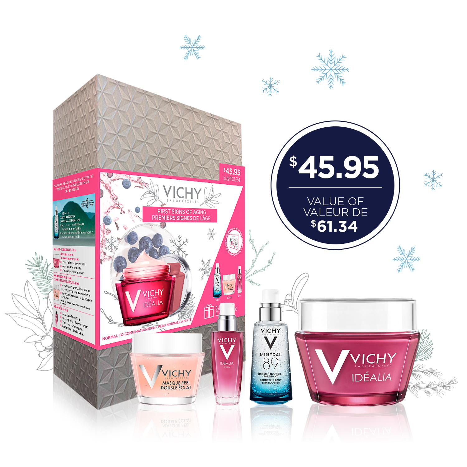 first signs of aging set by vichy laboratories