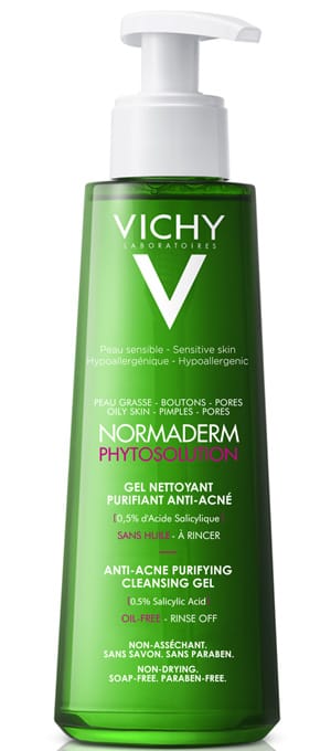 vichy normaderm phytosolution face wash