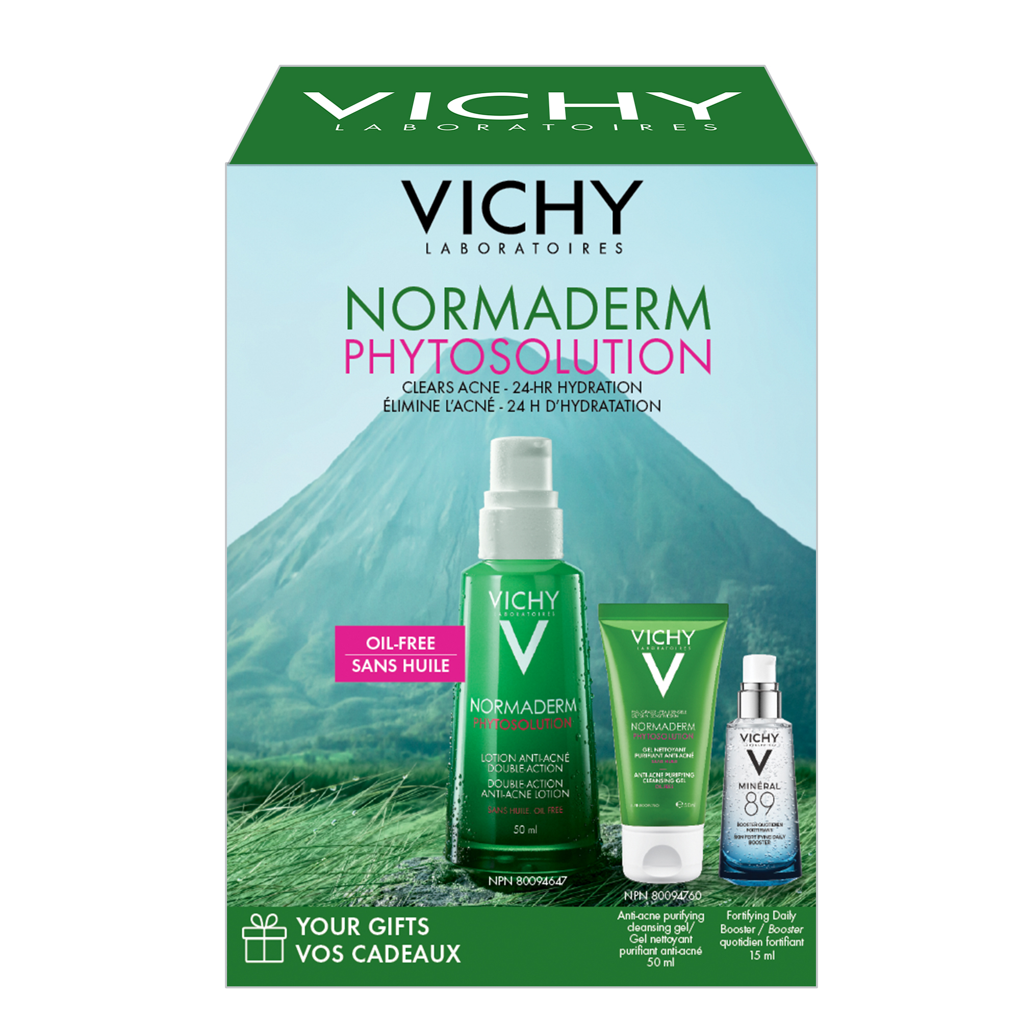 vichy normaderm phytosolution face wash