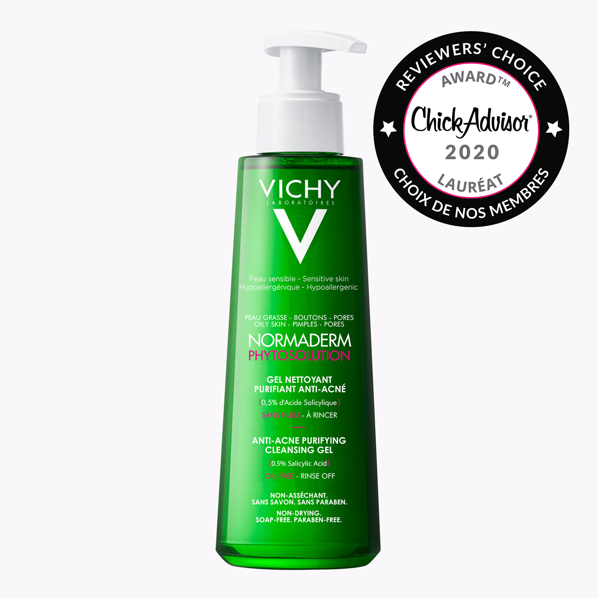 Anti Acne Purifying Gel Cleanser Normaderm Phytosolution Vichy
