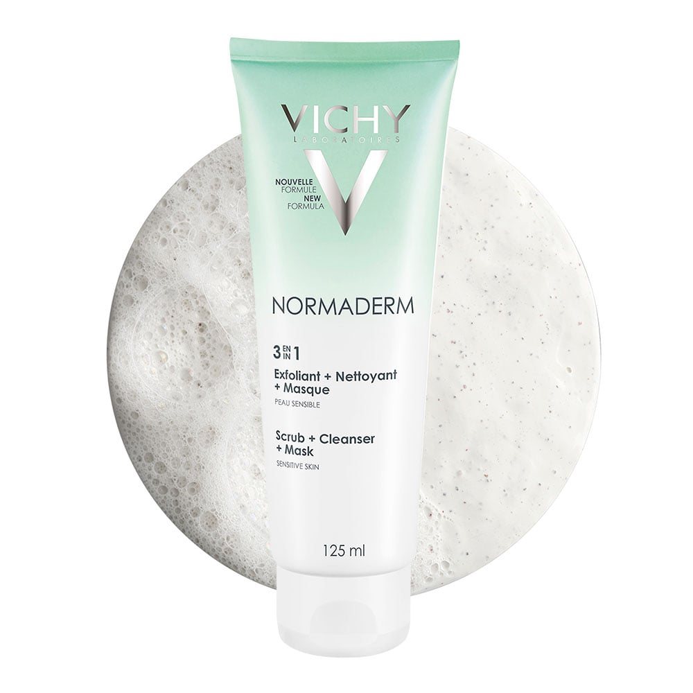 Normaderm 3 in 1 Cleanser, Scrub & Mask Vichy Canada