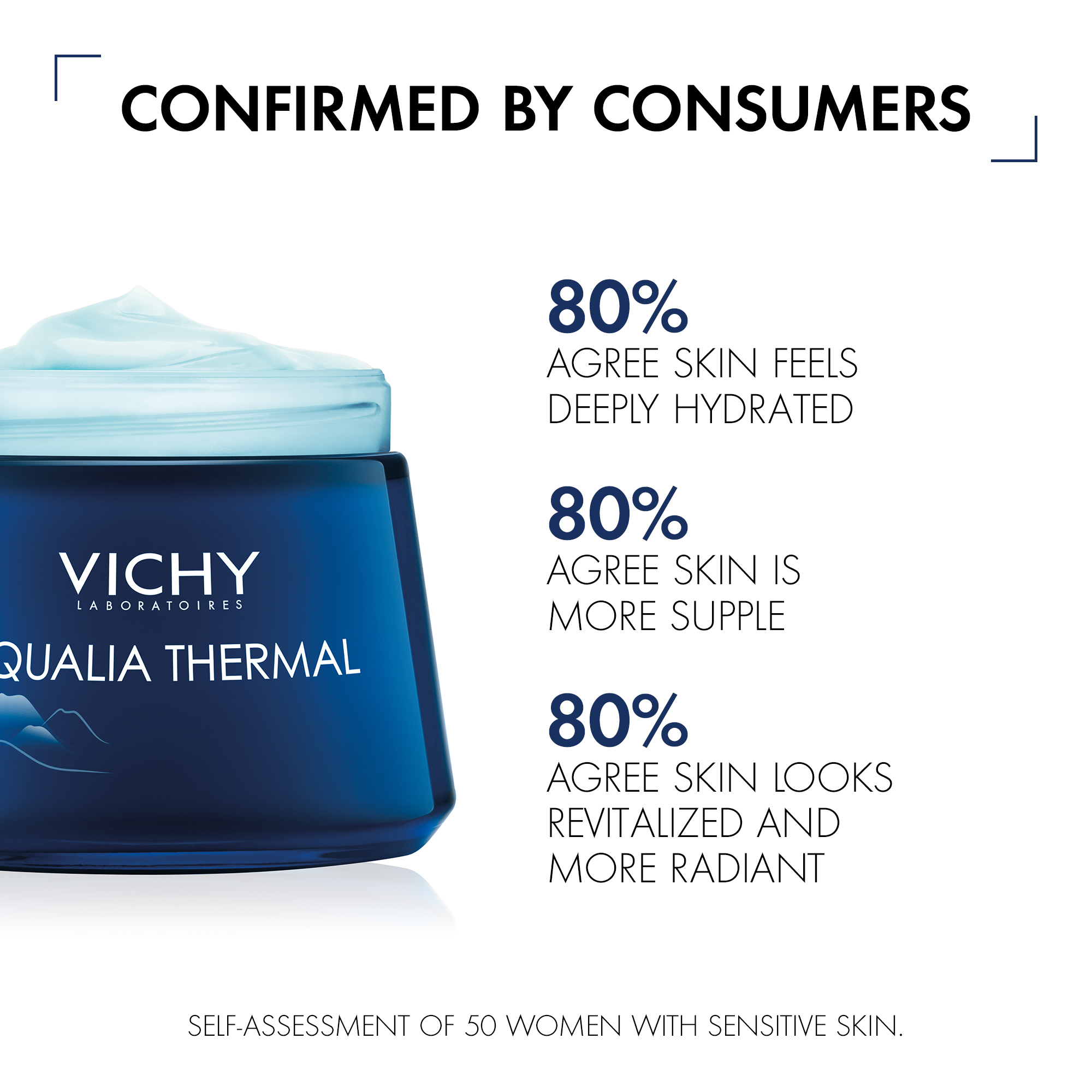 Aqualia Thermal Night Spa Sleep Mask Vichy CA